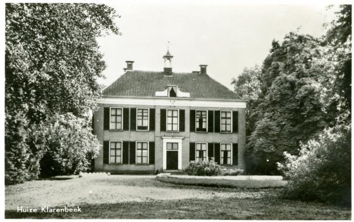 Het landhuis Huize Klarenbeek